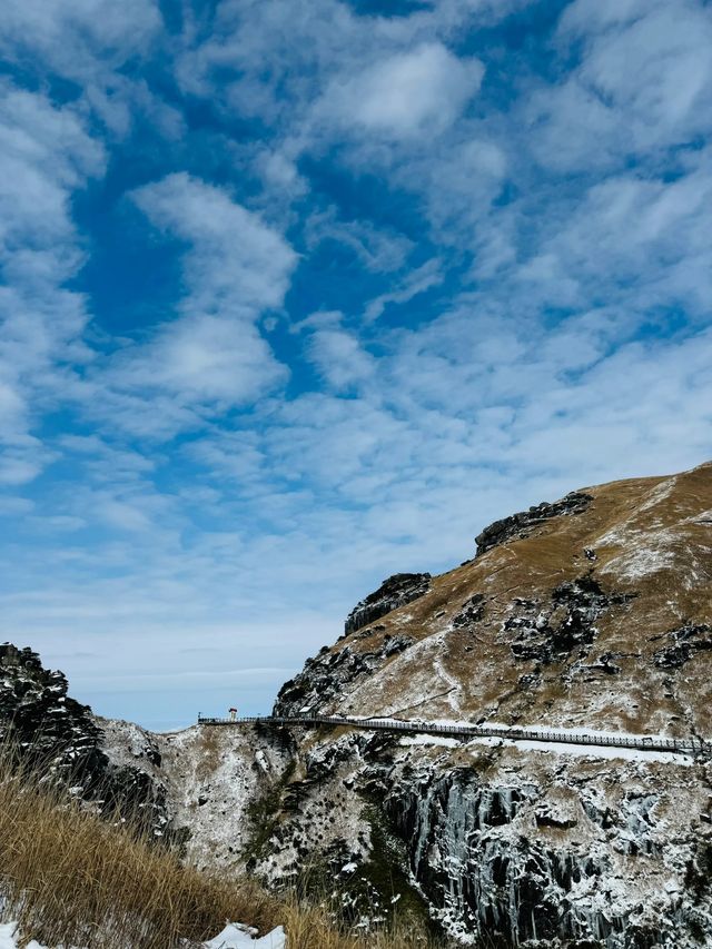 還上什麼班，直接去看武功山的雪景啊