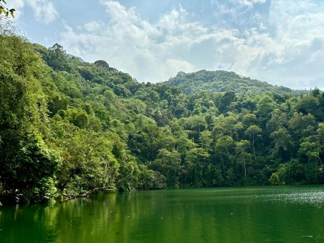 蒙自旅遊|冷泉鎮綠翠潭，一個藏在山裡的綠精靈~