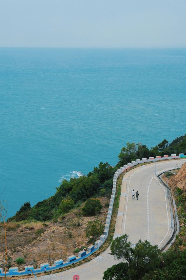 我太愛東澳島這蔚藍色的海了