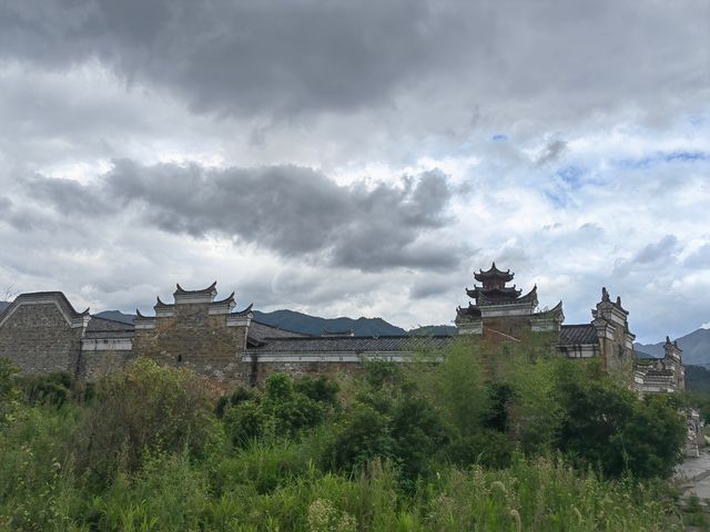 千年時姓古村宗祠，八百歲樟樹兄弟