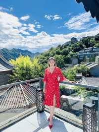 門頭溝紫旸山莊裡的范尼小院