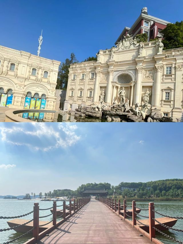 夏日親子遊，推薦蜜泉湖景區