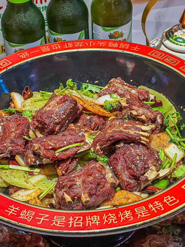 北京房山_真誠帝鍋羊蝎子燒烤王（良鄉店）。
