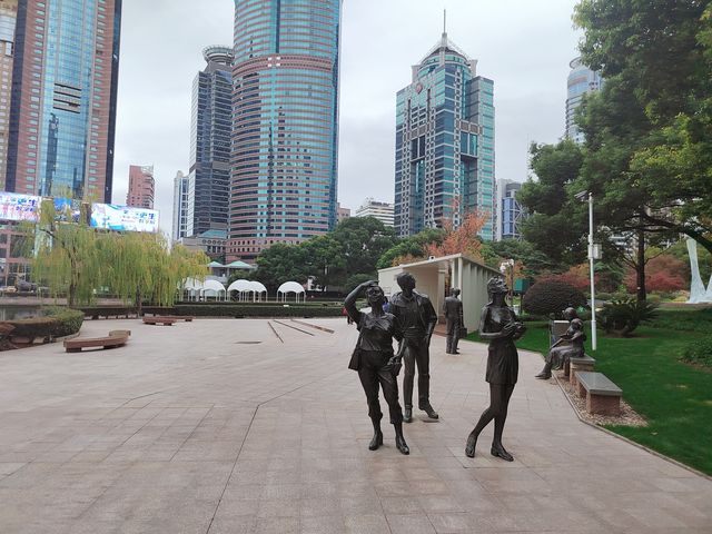 鋼鐵森林中城市綠洲——陸家嘴中心綠地