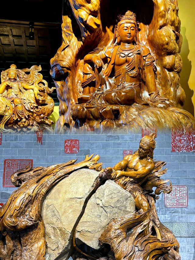衢州·根宮佛國旅遊區｜根雕奇境中的禪意之旅