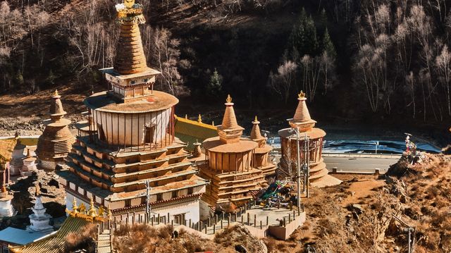 阿壩棒托寺，發現佛光的光輝