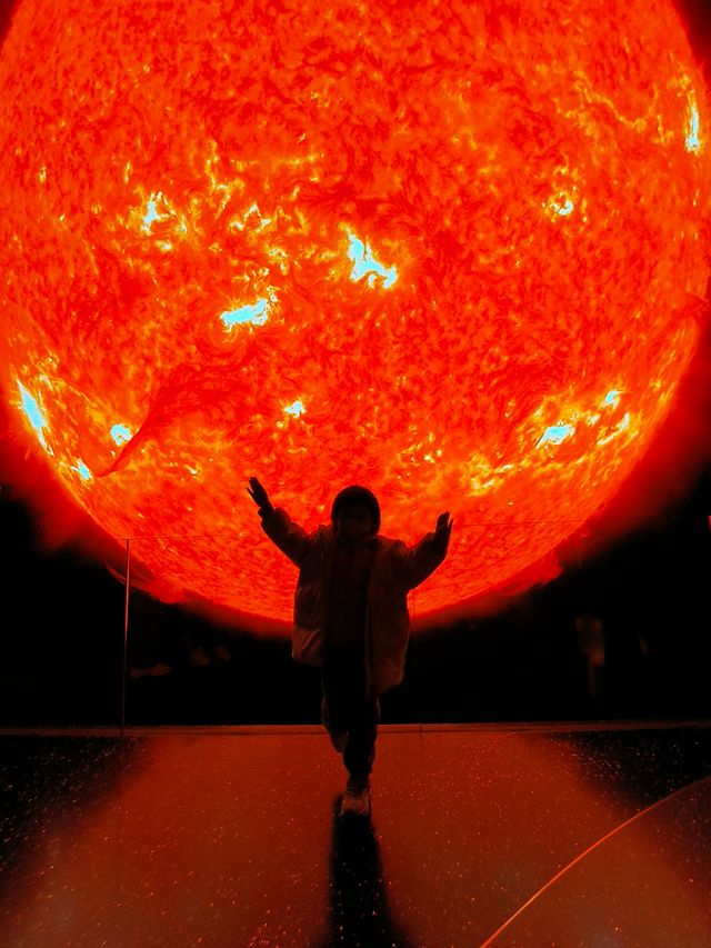 別人帶娃去迪士尼，我帶娃去摘星星！