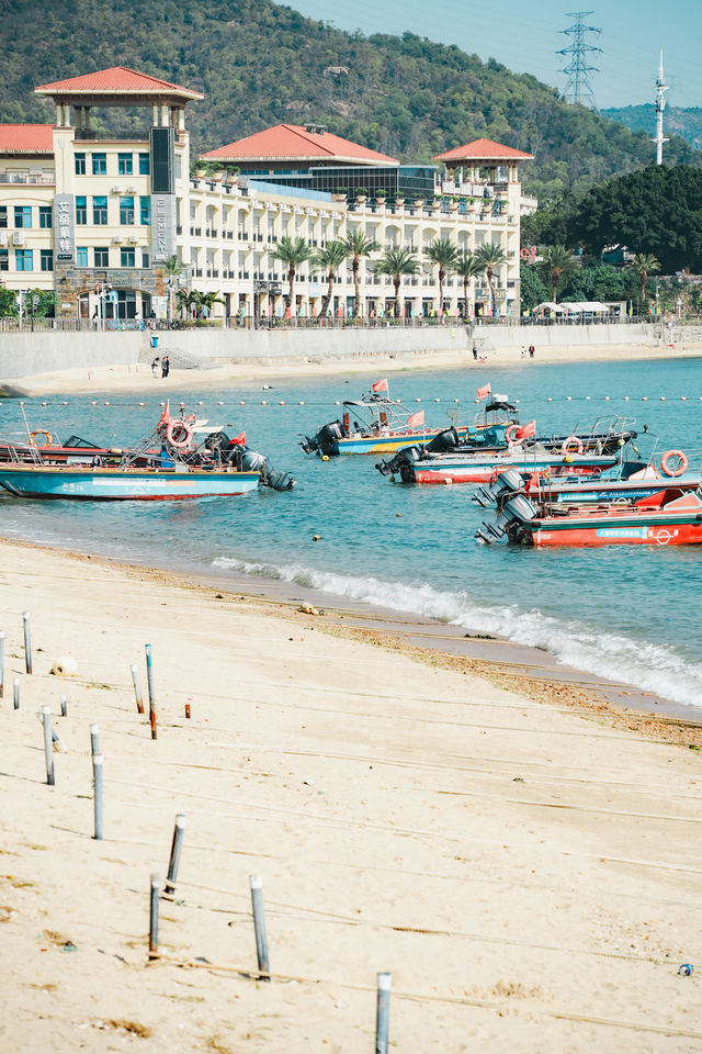 深圳拍照·文藝浪漫的海邊小鎮感受慢時光