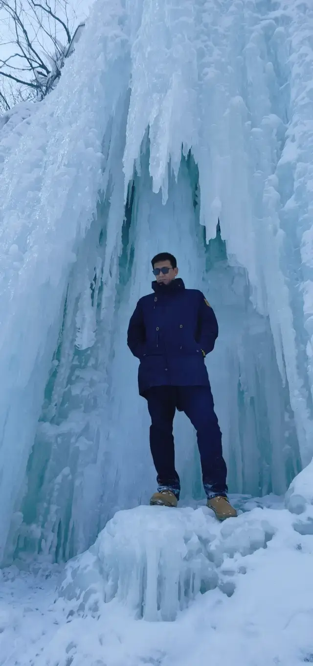 Thác băng Benxi Guanmenshan