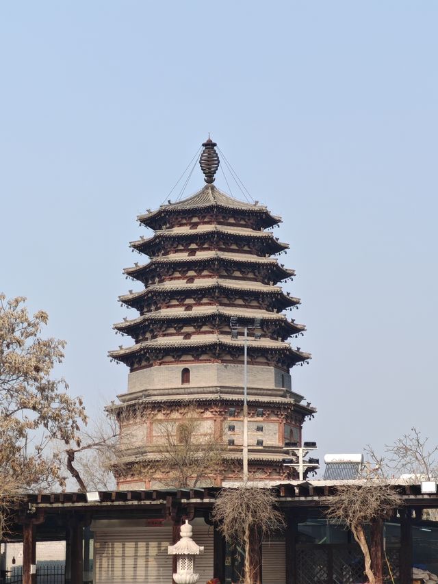 正定古城睇圖搵塔