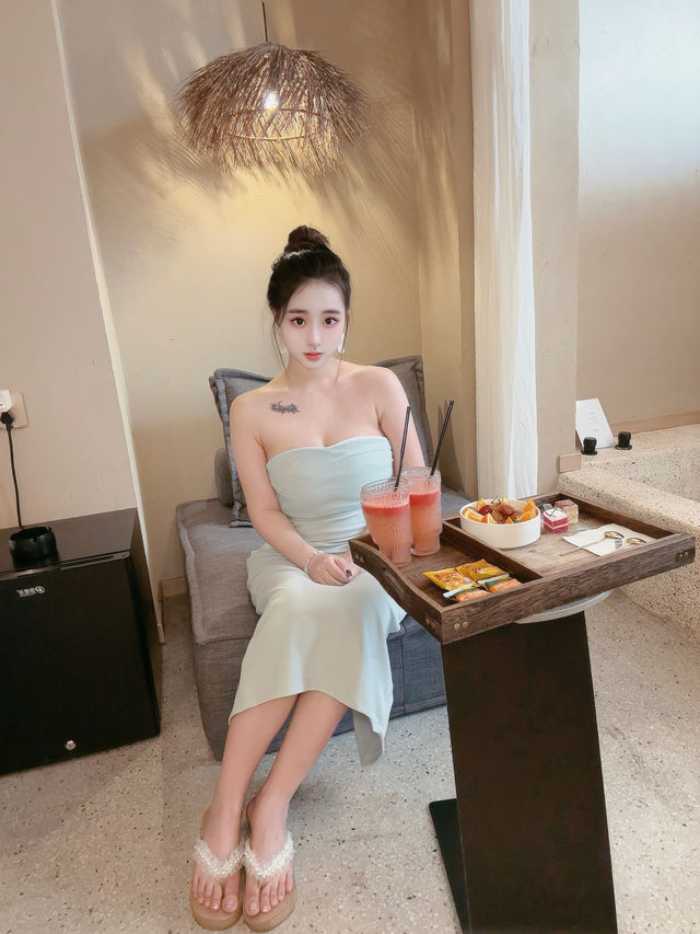 入住鄰居的小院子，彷彿置身於世外桃源
