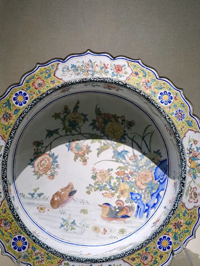 深圳博物館 │ 清代琺瑯展太精美了