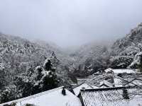 在金華邂逅了超美的雪景