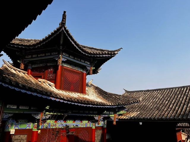 享受和順古鎮的悠閒時光|古鎮文昌宮