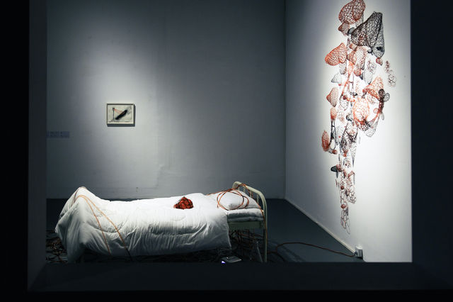 鹽田千春《命運的邊緣》木星美術館觀展
