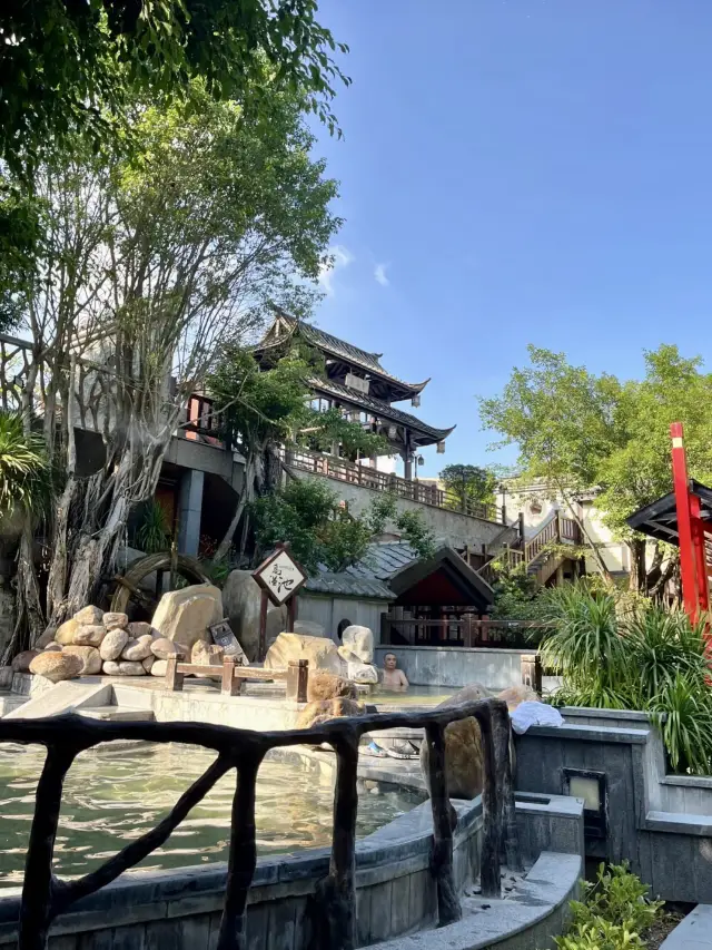 蒸氣繚繞裡的東方靜謐—珠海御溫泉