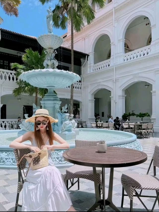 Raffles Hotel in Singapore, my nostalgic dream 🇸🇬