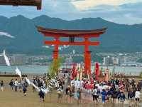 最靚嘅鳥居同嚴島神社管弦祭神儀式