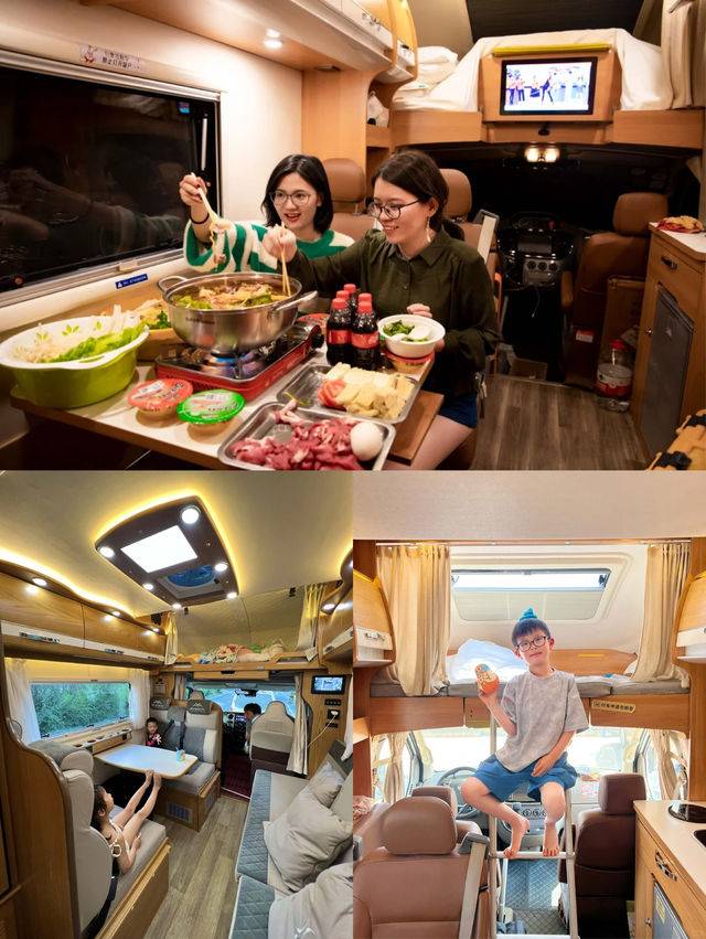 專為親子設計！每日3小時車程，房車規劃唔辛苦