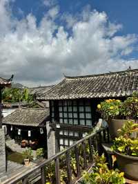 麗江旅行美到心坎裡的庭院