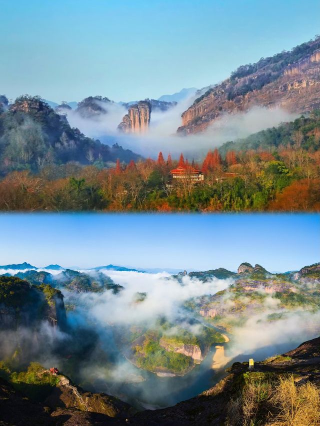 武夷山秋日秘境，美到窒息的旅行攻略