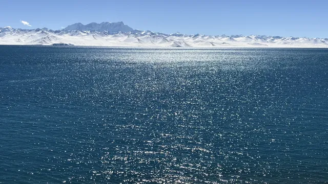 那是一片鑽石海｜納木錯