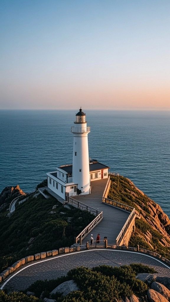 治癒系海邊燈塔 治癒系海邊燈塔