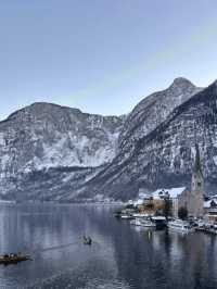 #奧地利的童話小鎮 #歐洲旅行 #小眾旅行地 #哈爾施塔特 #雪山湖景   這個藏在阿爾卑斯山腳下的