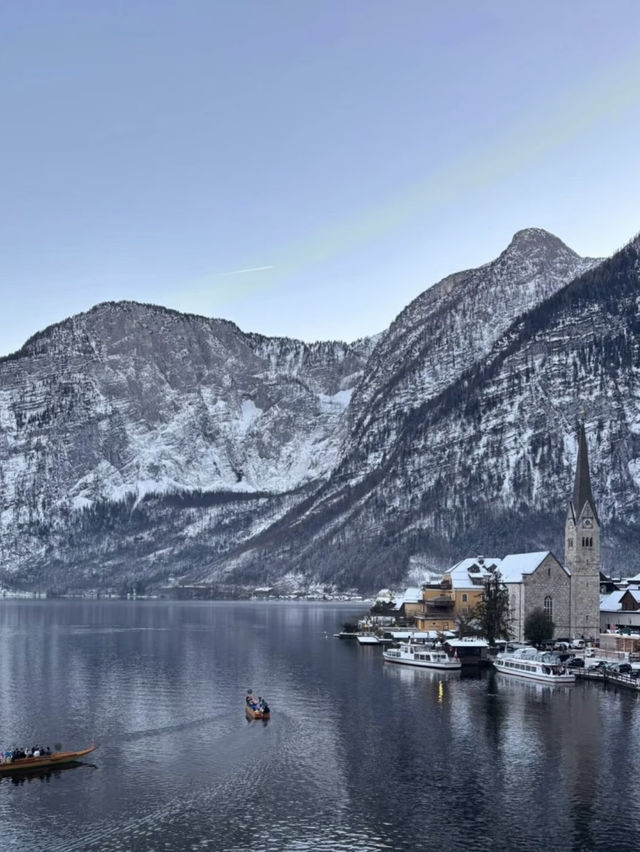 #奧地利的童話小鎮 #歐洲旅行 #小眾旅行地 #哈爾施塔特 #雪山湖景   這個藏在阿爾卑斯山腳下的