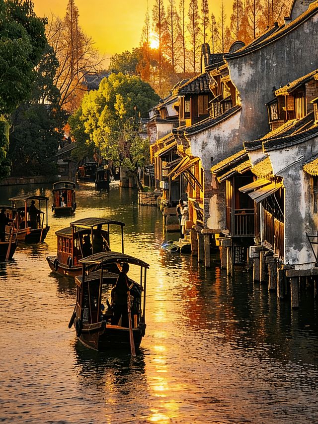 我願稱它為江南水鄉的頂配版,沒有之一。 我願稱它為江南水鄉的頂配版,沒有之一。