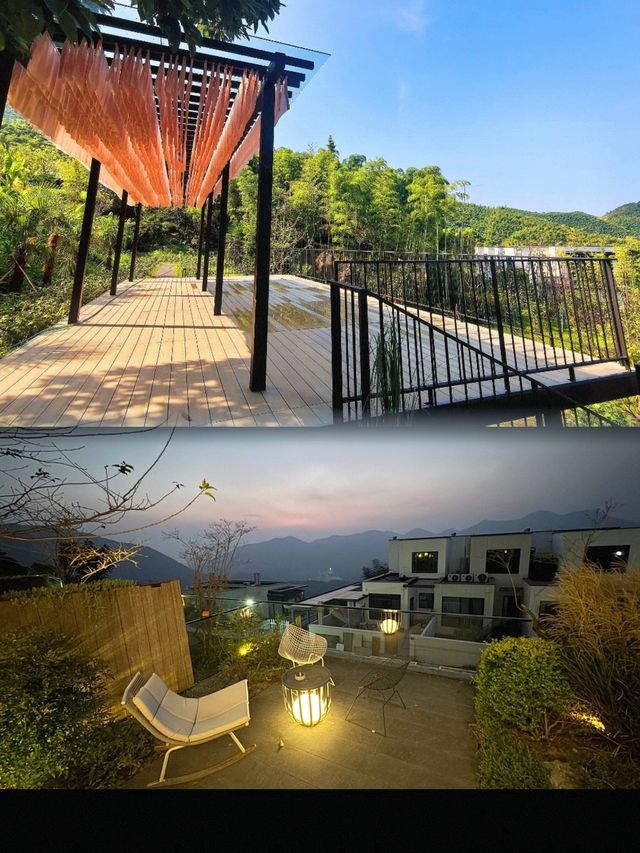 安吉躺平天花板！泡著山景私湯看竹海，打工人續命之旅