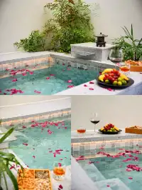 在紹興!一房一池入冬儀式感!庭院泡湯開啟