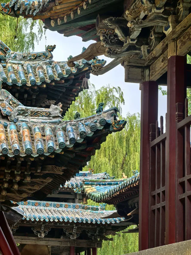 太原·晉祠鐘鼓樓|十字歇山頂的迷你版小閣樓