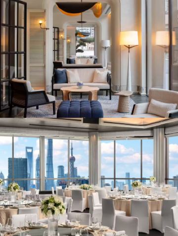 French Romance x Shanghai North Bund Sofitel Hotel: River View Ceiling