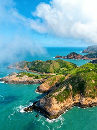The island closest to the Milky Way, so few people you can have the whole sea to yourself