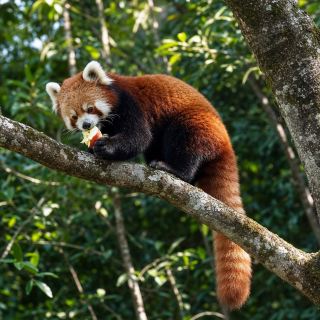 プーアル｜25℃の避暑天国！子どもと一緒に茶摘みとレッサーパンダ観察