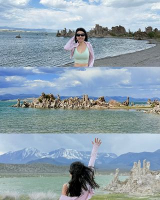 ภาพความทรงจำข้ามกาลเวลา! การสร้างรูปหัวใจด้วยเสาหินโบราณในแคลิฟอร์เนีย