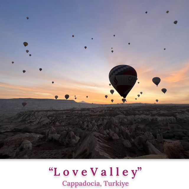 Love Valley, Cappadocia ชื่อนี้มีบอลลูนเต็มฟ้า