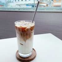 大澳人氣粉色Cafe🤍望住靚景歎咖啡