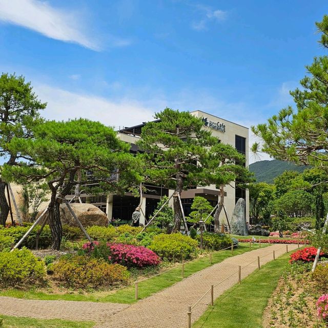 구례 광의면 정원이 너무 멋진 카페 반야원