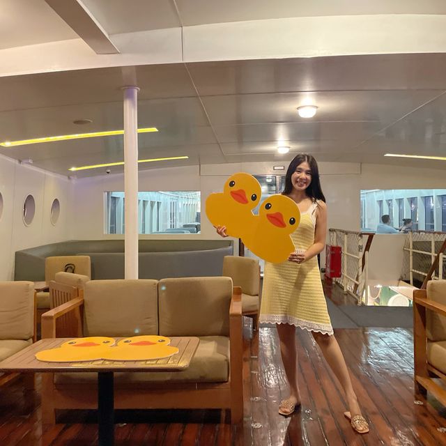 第一次登上 #天星鴨仔團🐤🐤 出發睇鴨仔！