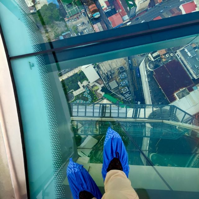 Rainbow Skywalk at The TOP Komtar Penang