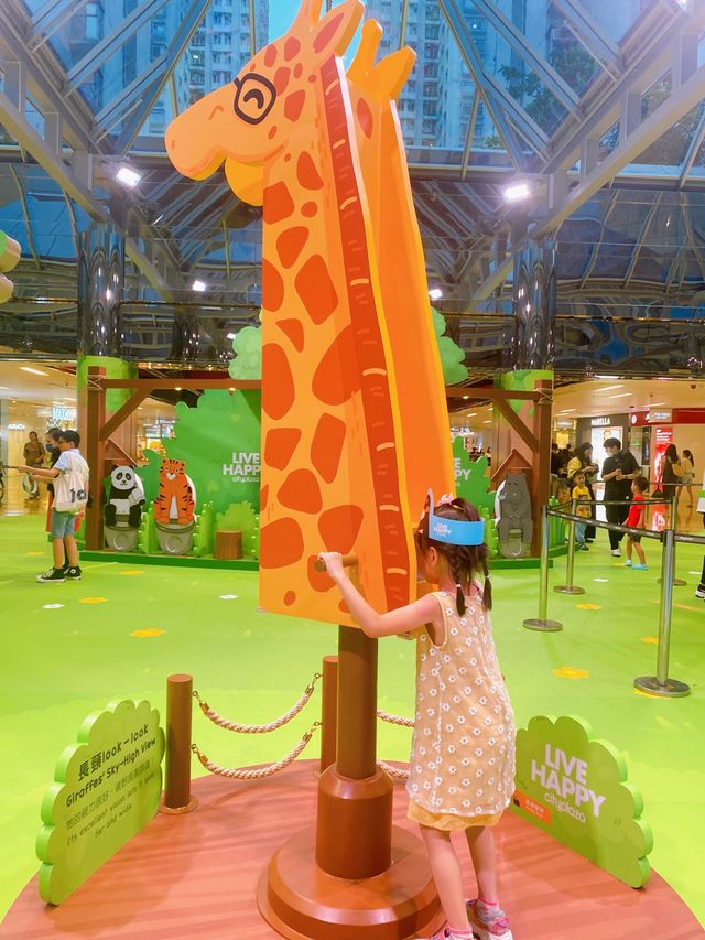 太古城中心🌳🪵小歷奇大妙趣🦒🐘🦓🐼🐧