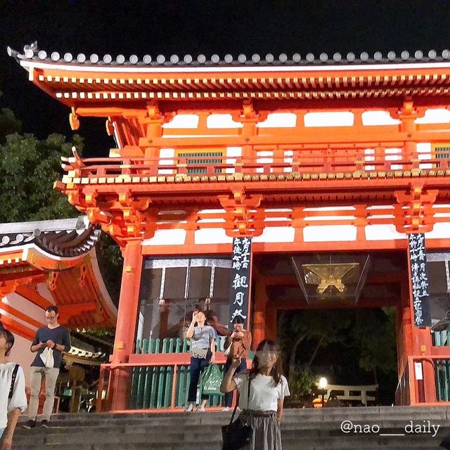 【人が少なめ🚶夜の京都散歩】