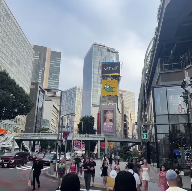 🌸 繁華與時尚的交匯 - 東京涉谷 🌸