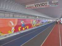 成田空港第3ターミナルのポケモンロード
