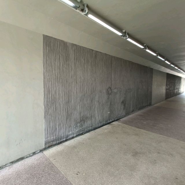 Hidden tunnel at Kim Seng Park