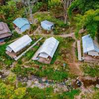 ที่พักริมลำธาร ท่ามกลางหุบเขา บ่อเกลือน่าน