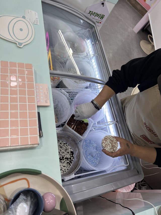 韓国/ソウル【高速ターミナル】GOTOモールでお買い物の合間にいける！アイスクリーム屋さん！