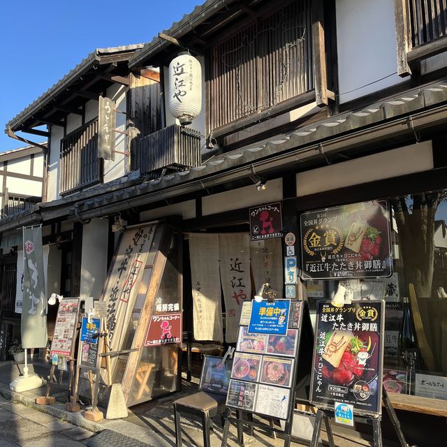 【滋賀】ひこにゃんがかわいい！近江牛たたき丼